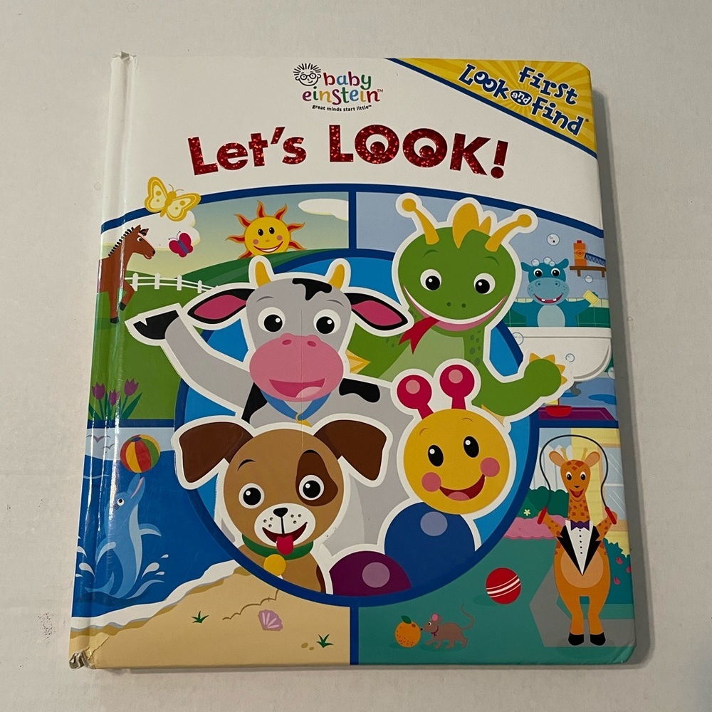 Baby Einstein - Let's Look - First Look and Find Toddler Hardcover Book